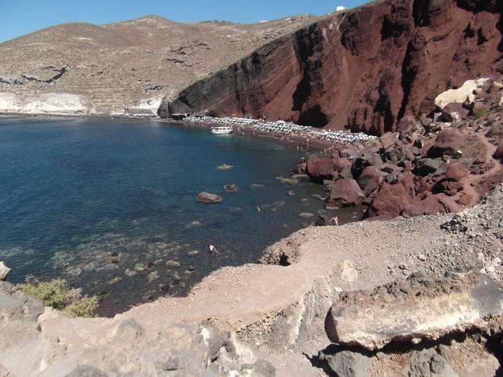 Red Beach, Santorini